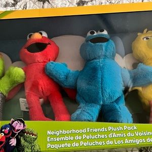 Sesame Street NWOT Plush Pack